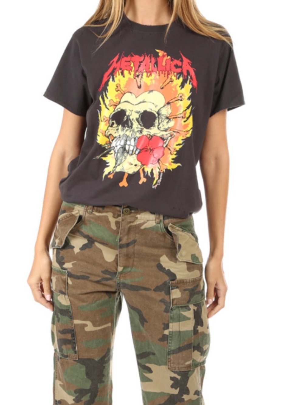 R13 Metallica Vintage T-Shirt - Picture 2 of 5